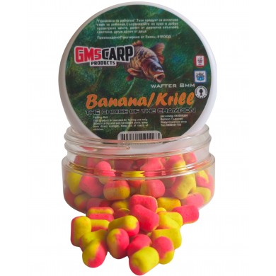 Двукомпонентен Вафтер Дъмбел Банан и Крил 8мм