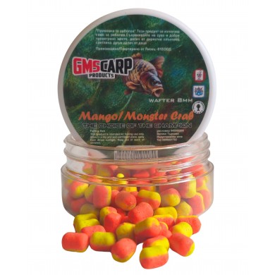 Двукомпонентен Вафтер Дъмбел Манго & Monster Crab 8мм