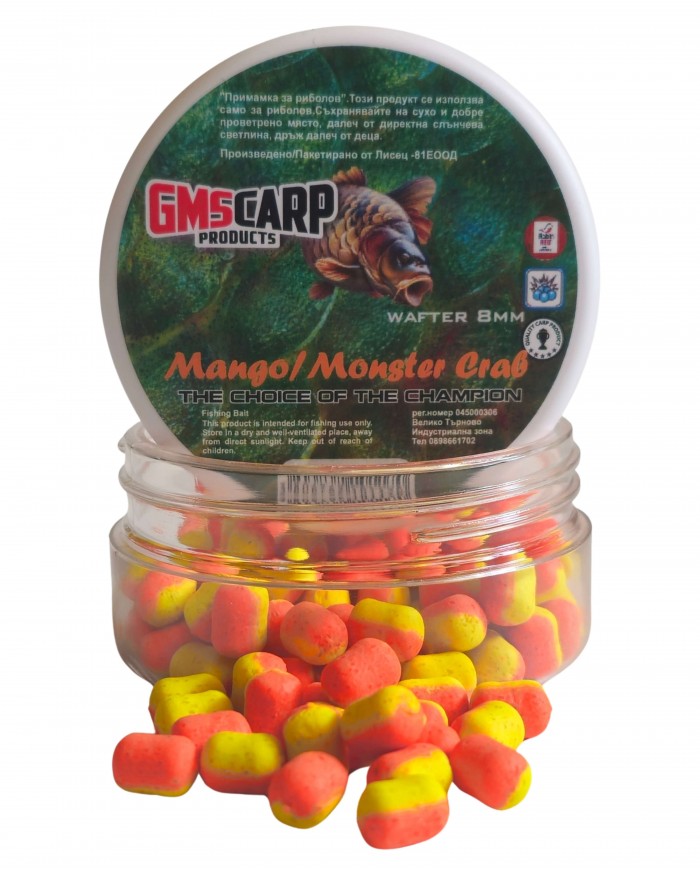 Двукомпонентен Вафтер Дъмбел Манго & Monster Crab 8мм
