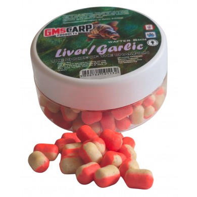 Двукомпонентен Вафтер Дъмбел Чесън & Черен дроб 8мм