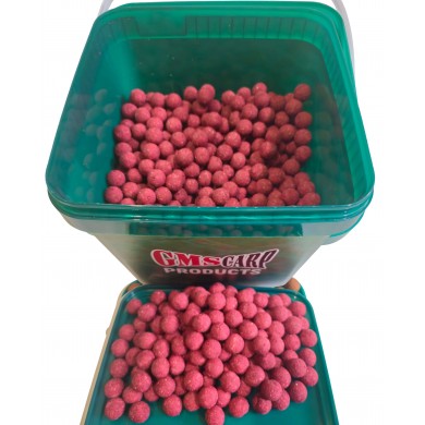 Кофа Протеинови Топчета за Захранка Ягода 20мм 5кг