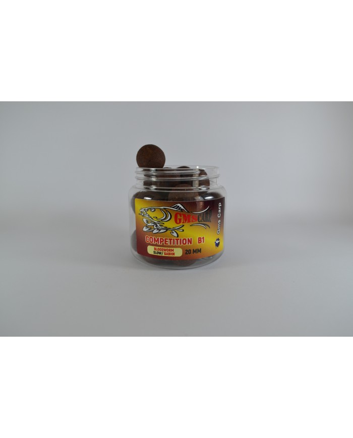 Бавноразтворими Протеинови Топчета Competition B1 Bloodworm Slow 16мм