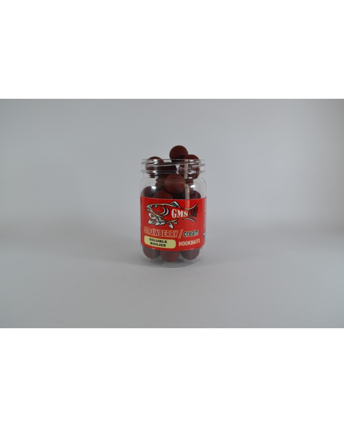 Разтворими Протеинови Топчета Ягода и Сметана 24мм