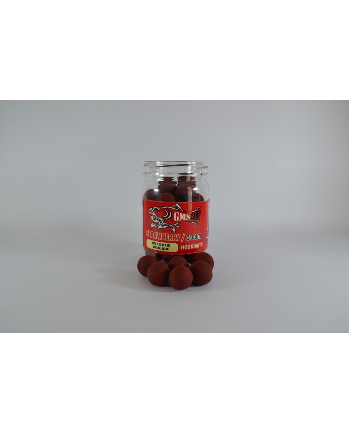 Разтворими Протеинови Топчета Ягода и Сметана 24мм