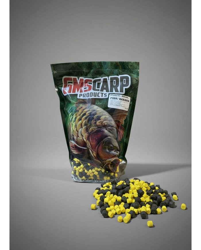 Рибни Пелети за захранка Fish & Banana 4мм
