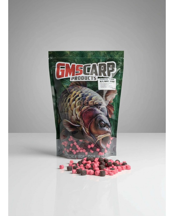 Рибни Пелети за захранка K1 & Hot Fish 8мм