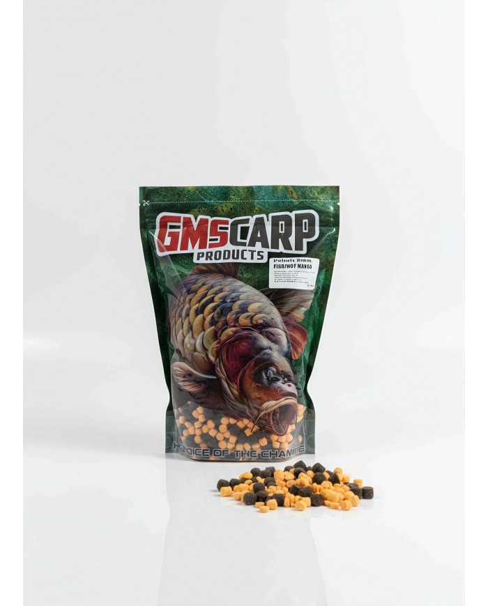 Рибни Пелети за захранка Fish & Hot Mango 8мм