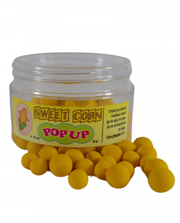 Поп-ъп Топчета Сладка Царевица 8-10мм