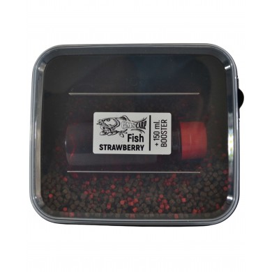 Фидер Пакет Пелети с бустер Ягода с Риба