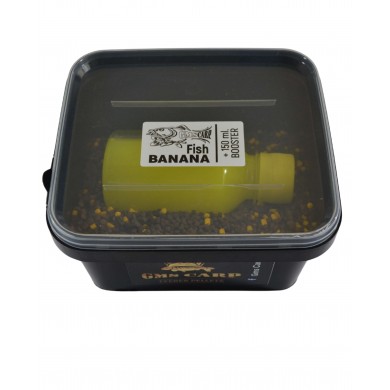 Фидер Пакет Пелети с бустер Банан с Риба