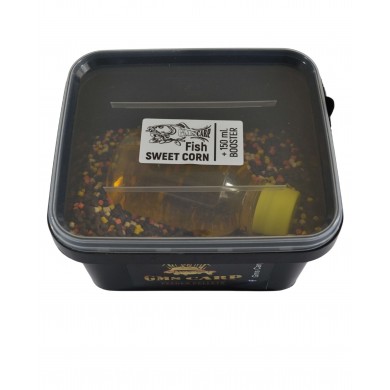 Фидер Пакет Пелети с бустер Сладка Царевица с Риба