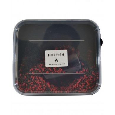 Фидер Пакет Пелети с бустер Люта Риба