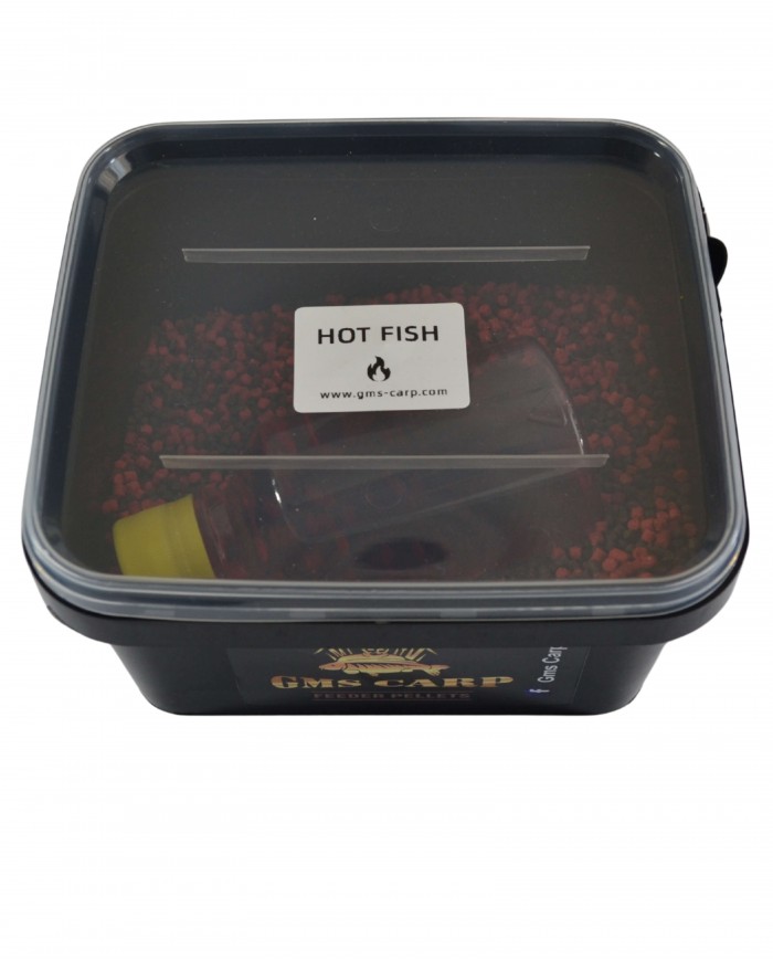 Фидер Пакет Пелети с бустер Люта Риба