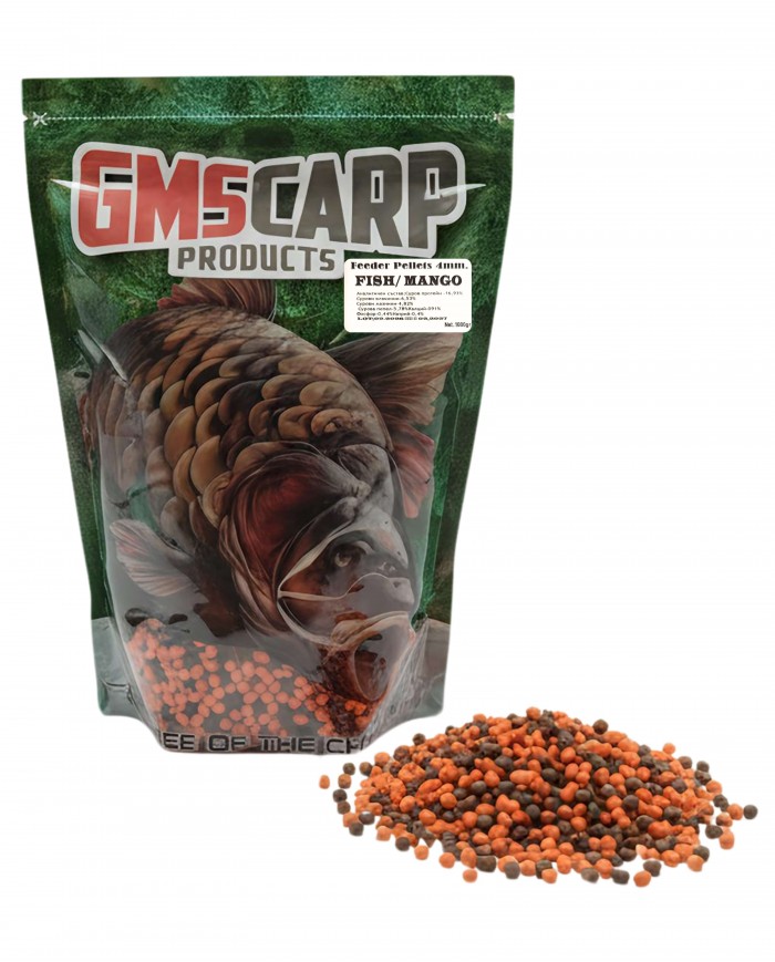 Рибни Пелети за захранка Риба & Манго 8мм