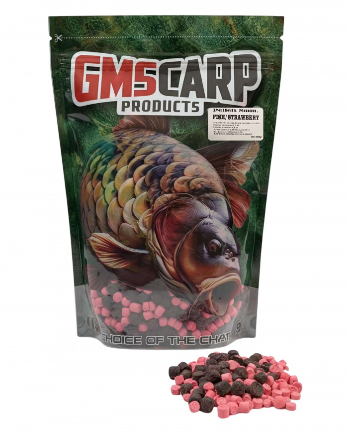 Рибни Пелети за захранка Риба & Ягода 8мм