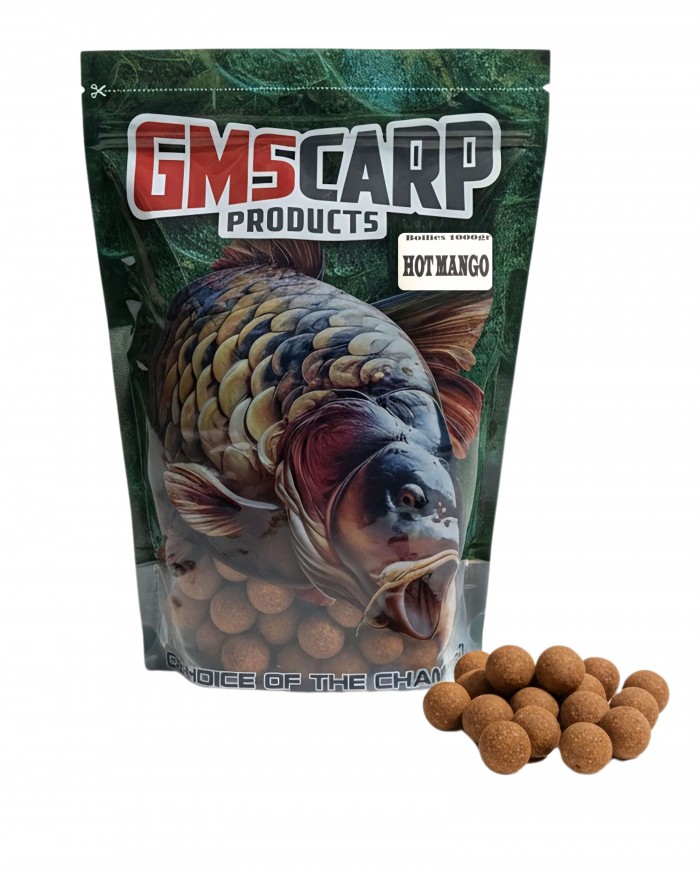 Пакет Протеинови Топчета за Захранка Люто Манго 20ММ 1кг